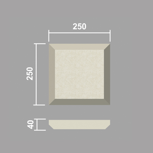 Б103 боссаж (40х250х250мм). Армированный полистирол